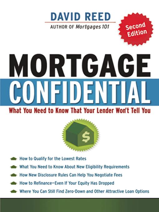 Title details for Mortgage Confidential by David Reed - Available